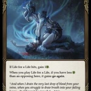 Flesh And Blood ARC-U Life for a Life (Yellow)