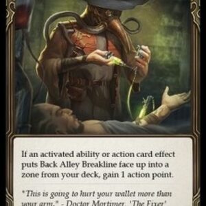 Flesh And Blood ARC-U Back Alley Breakline (Blue)