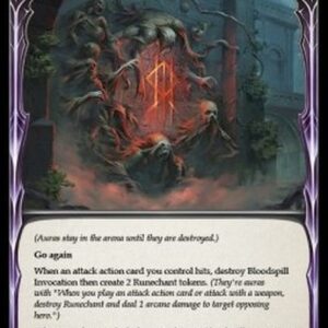 Flesh And Blood ARC-U Bloodspill Invocation (Yellow)