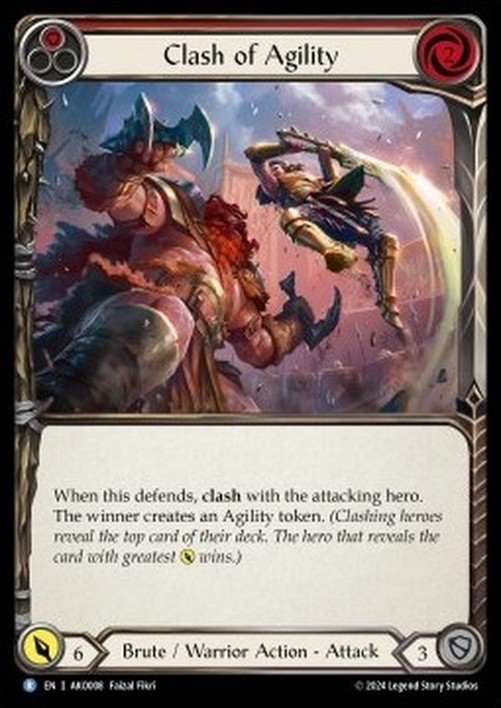 Flesh And Blood AKO Clash of Agility (Red)