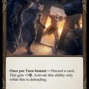 Flesh And Blood AKO Rally the Rearguard (Red)