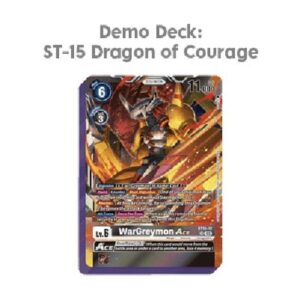 Digimon DD Demo Deck: Dragon of Courage