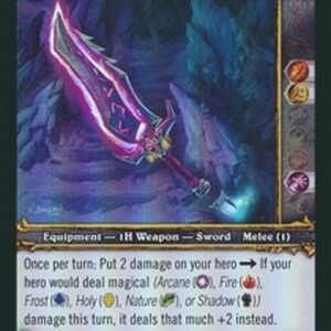 World of Warcraft TCG Bloodsurge, Kel'Thuzad's Blade of Agony