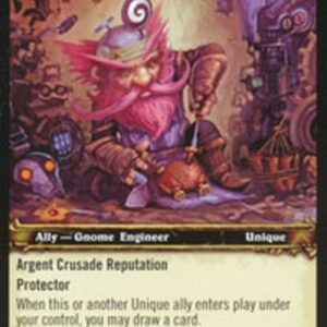 World of Warcraft TCG Crusade Engineer Spitzpatrick