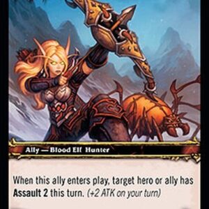 World of Warcraft TCG Claemora Amberglare