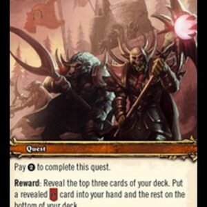 World of Warcraft TCG Bolstering Our Defenses