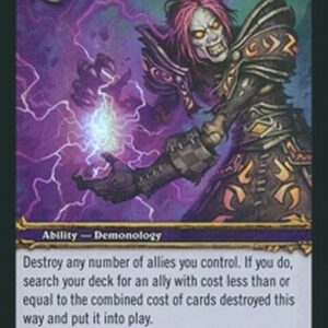 World of Warcraft TCG Fel Trade