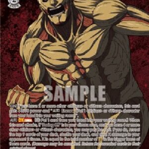 Weiß Schwarz AOT/Armored Titan: Show of Resistance (V.2 - Feature Rare)