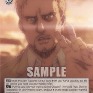 Weiß Schwarz AOT/Reiner: Past Shadows (V.2 - Super Rare)