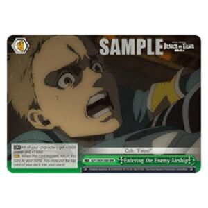 Weiß Schwarz AOT/Entering the Enemy Airship (V.2 - Triple Rare)