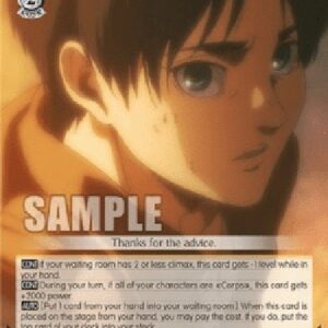 Weiß Schwarz AOT/Eren: Asking for Advice (V.1 - Promo)