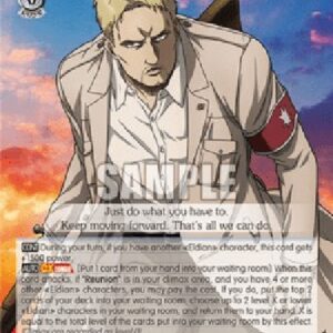Weiß Schwarz AOT/Reiner: Haunted by His Own Advice (V.1 - Double Rare)
