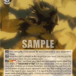 Weiß Schwarz AOT/Eren Titan: Declaration of War (V.1 - Double Rare)