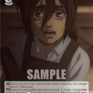 Weiß Schwarz AOT/Gabi: Involuntary Witness (V.2 - Super Rare)