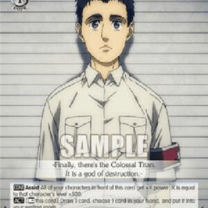 Weiß Schwarz AOT/Bertholdt: Warrior Candidate