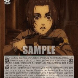 Weiß Schwarz AOT/Gabi: Fatal Shot (V.1 - Double Rare)