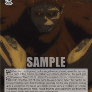 Weiß Schwarz AOT/Beast Titan: Supreme Artillery (V.1 - Rare)