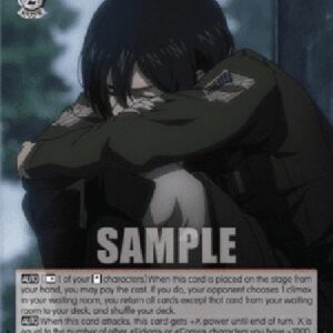 Weiß Schwarz AOT/Mikasa: Mourning