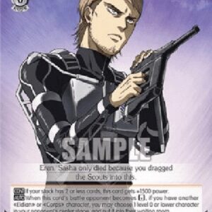 Weiß Schwarz AOT/Jean: Strengthened Resolve (V.1 - Rare)