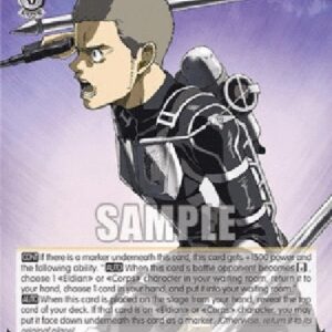 Weiß Schwarz AOT/Conny: Strengthened Resolve (V.1 - Rare)