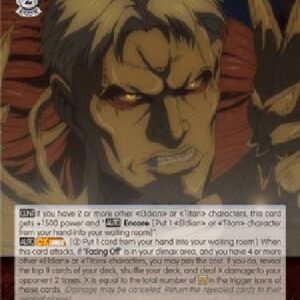 Weiß Schwarz AOT/Armored Titan: Show of Resistance (V.1 - Rare)