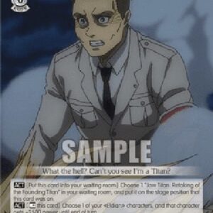 Weiß Schwarz AOT/Porco: Taken Aback