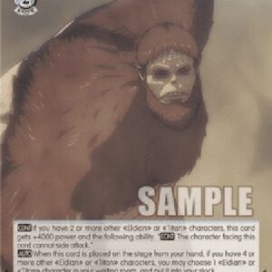 Weiß Schwarz AOT/Beast Titan: Marley Mid-East War