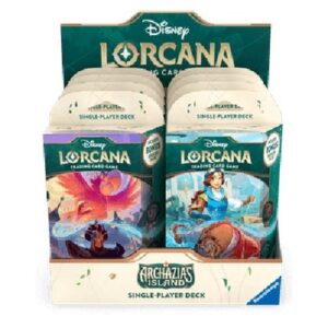 Lorcana 7ARI Archazia's Island: Starter Deck Display