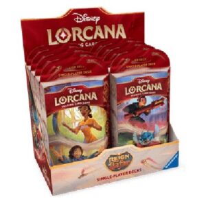 Lorcana 8JAF Reign of Jafar: Starter Deck Display