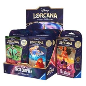 Lorcana 1TFC The First Chapter: Starter Deck Display