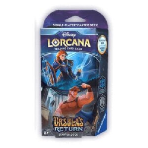 Lorcana 4URS Ursula's Return: Sapphire & Steel Starter Deck