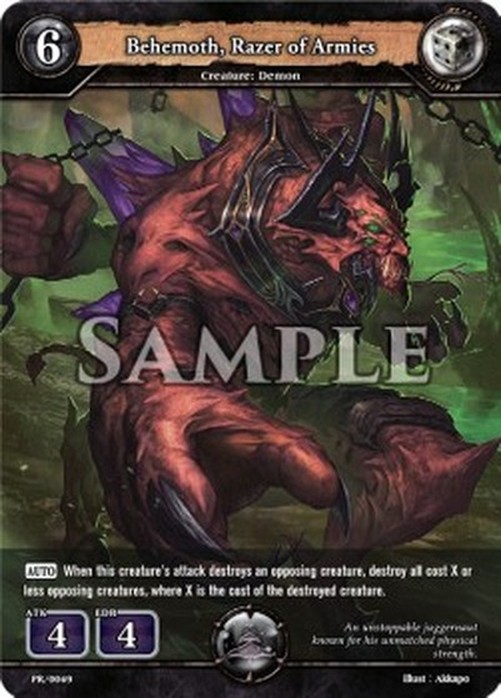 Dragoborne PR Behemoth, Razer of Armies (V.2)