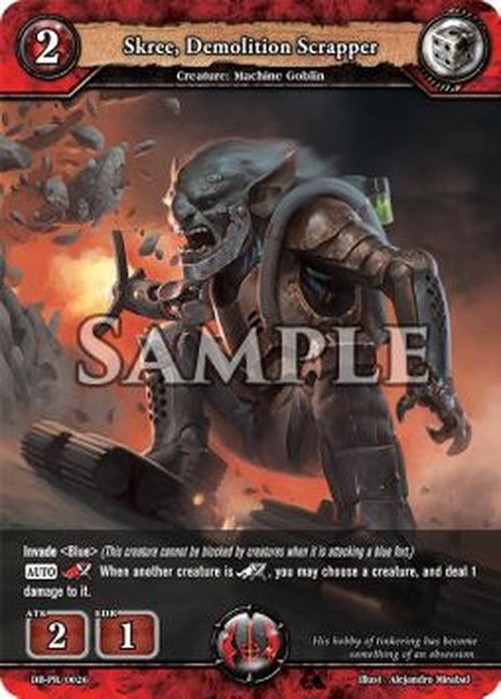 Dragoborne PR Skree, Demolition Scrapper (V.1)