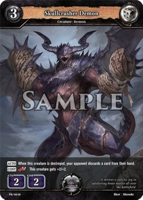 Dragoborne PR Skullcrusher Demon