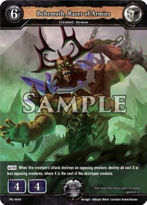 Dragoborne PR Behemoth, Razer of Armies (V.1)