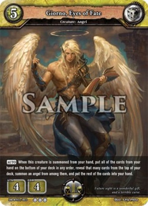 Dragoborne PR Giorno, Eyes of Fate