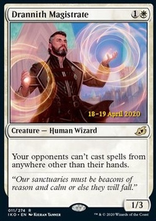 Magic: The Gathering Drannith Magistrate (V.2)