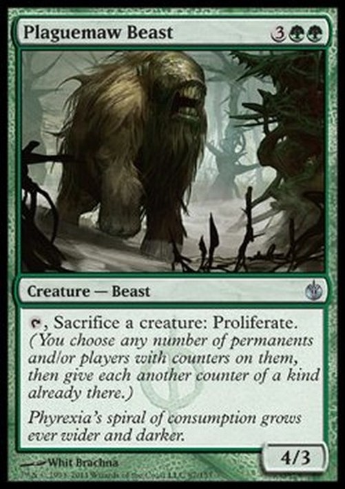 Magic: The Gathering Plaguemaw Beast