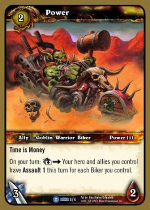 World of Warcraft TCG Power