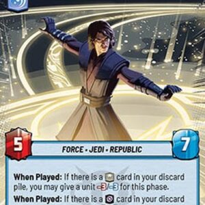 Star Wars Unlimited Anakin Skywalker, Champion of Mortis