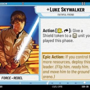 Star Wars Unlimited Luke Skywalker, Faithful Friend