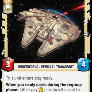 Star Wars Unlimited Millennium Falcon, Piece of Junk