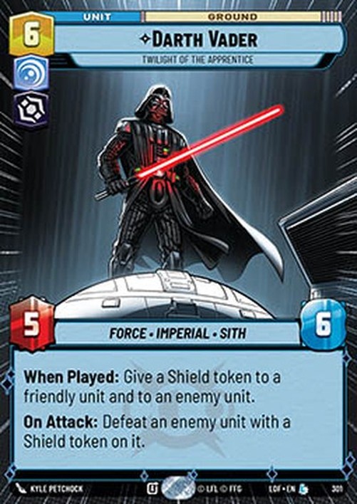 Star Wars Unlimited Darth Vader, Twilight of the Apprentice