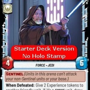 Star Wars Unlimited Obi-Wan Kenobi, Following Fate (V.2)