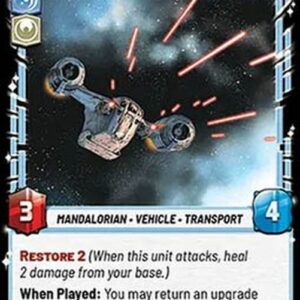 Star Wars Unlimited Razor Crest, Reliable Gunship