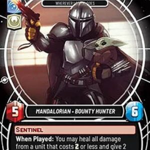 Star Wars Unlimited The Mandalorian, Wherever I Go, He Goes (V.1)