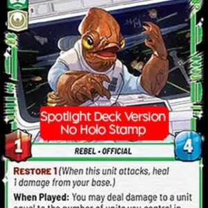 Star Wars Unlimited Admiral Ackbar, Brilliant Strategist