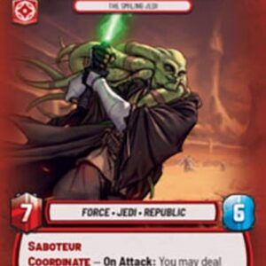 Star Wars Unlimited Kit Fisto, The Smiling Jedi