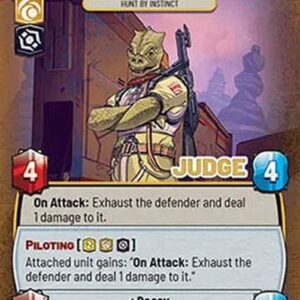 Star Wars Unlimited Bossk, Hunt By Instinct (V.2)
