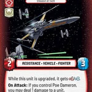 Star Wars Unlimited Black One, Straight At Them (V.1)
